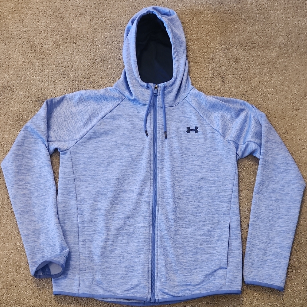 Under Armour Heathered Blue Hoodie